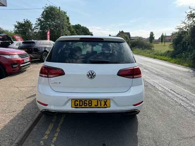 Volkswagen Golf 1.6 Tdi Match Hatchback Euro 6 GD68JTX White #6