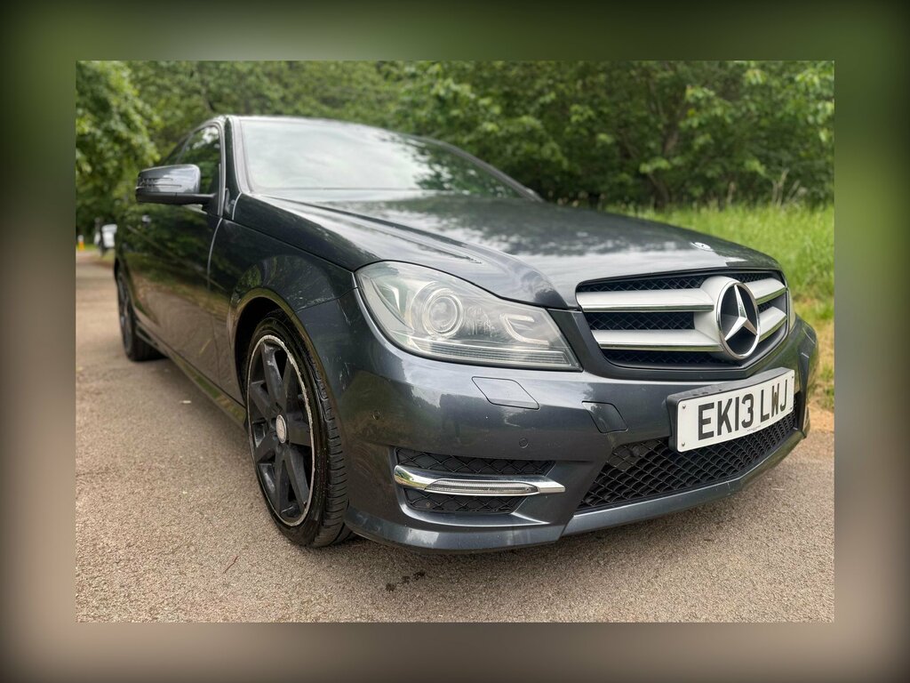 Mercedes-Benz C Class 1.6 C180 Blueefficiency Amg Sport Coupe EK13LWJ Grey #4