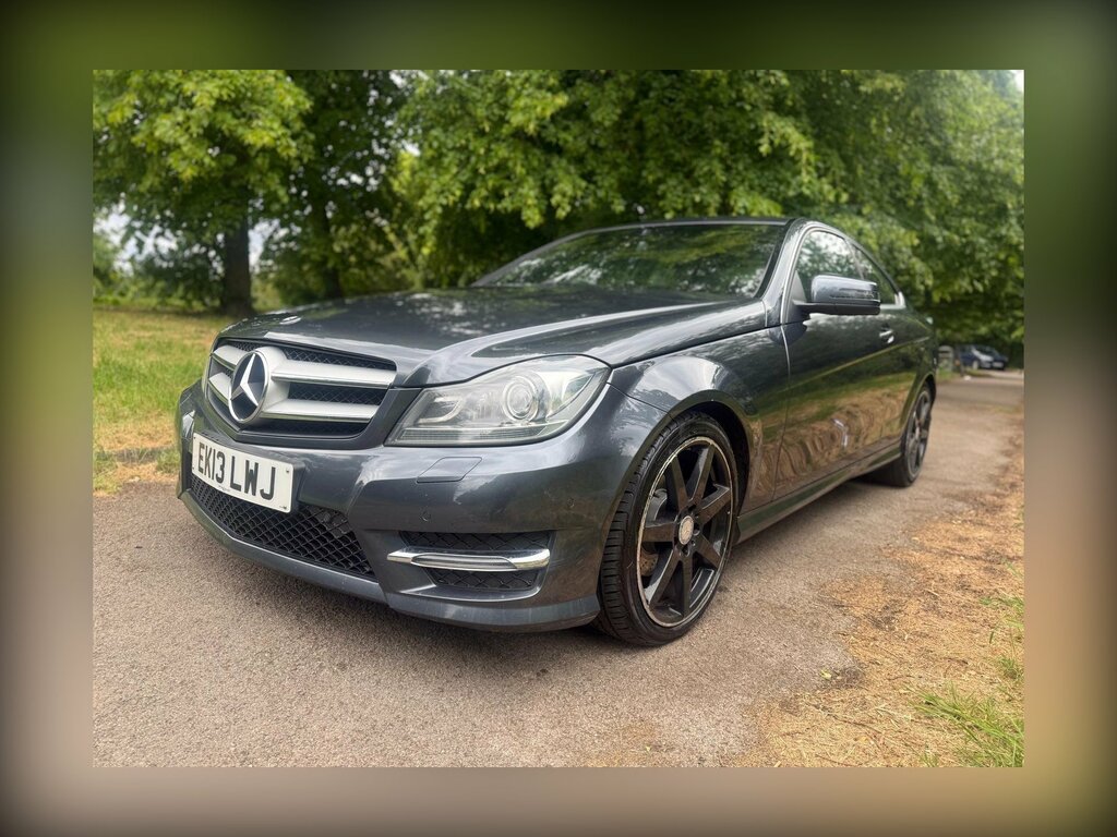 Mercedes-Benz C Class 1.6 C180 Blueefficiency Amg Sport Coupe EK13LWJ Grey #6