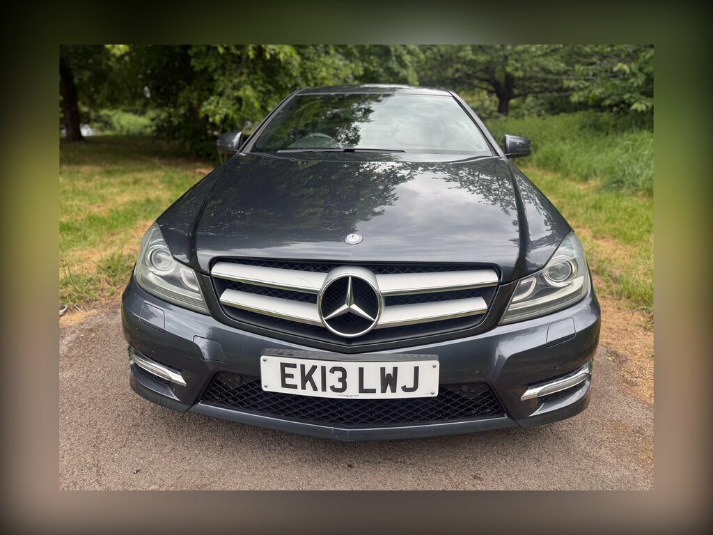 Mercedes-Benz C Class 1.6 C180 Blueefficiency Amg Sport Coupe EK13LWJ Grey