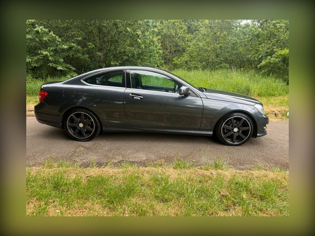 Mercedes-Benz C Class 1.6 C180 Blueefficiency Amg Sport Coupe EK13LWJ Grey #2