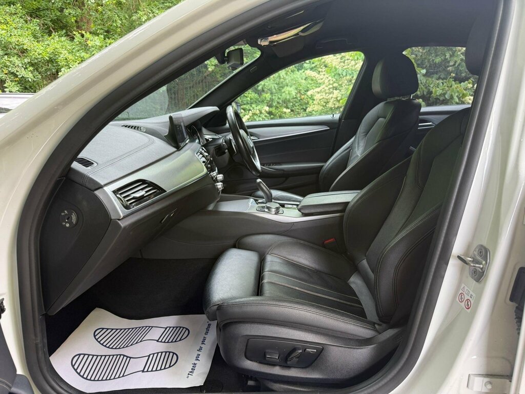 BMW 5 Series 2.0 520I M Sport Saloon Euro 6 S WM18OJD White #4