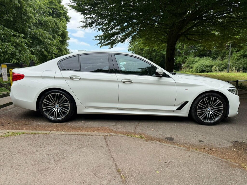BMW 5 Series 2.0 520I M Sport Saloon Euro 6 S WM18OJD White #2