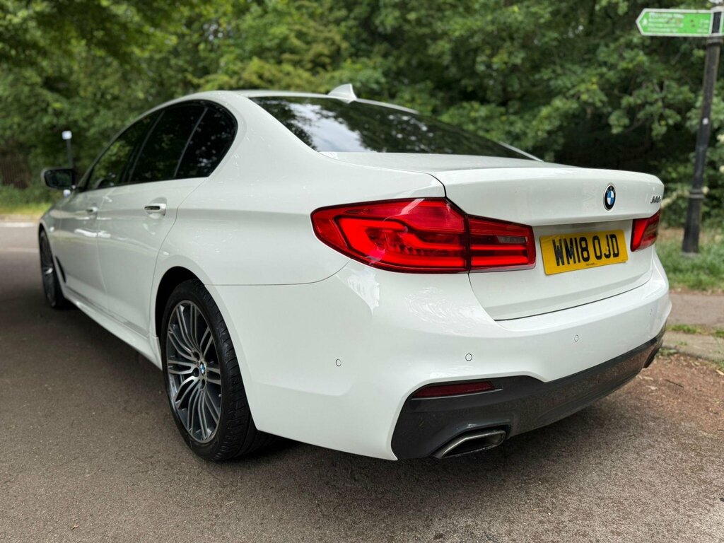 BMW 5 Series 2.0 520I M Sport Saloon Euro 6 S WM18OJD White #6