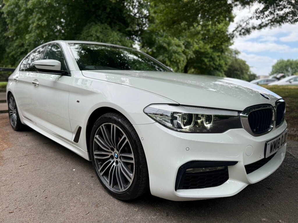 BMW 5 Series 2.0 520I M Sport Saloon Euro 6 S White