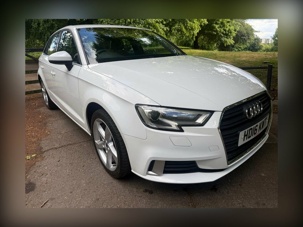 Audi A3 1.4 Tfsi Cod Sport Sportback S Tronic E HD16KWT White #4
