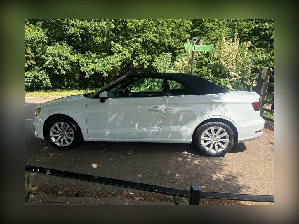 Audi A3 Cabriolet 1.4 Tfsi Cod Se Convertible Euro White #4