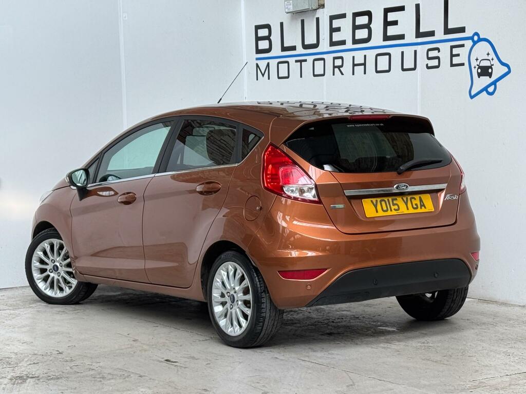 Ford Fiesta 1.0T Ecoboost Titanium X Euro 6 Ss YO15YGA Brown #4