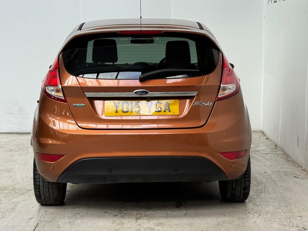 Ford Fiesta 1.0T Ecoboost Titanium X Euro 6 Ss YO15YGA Brown #5