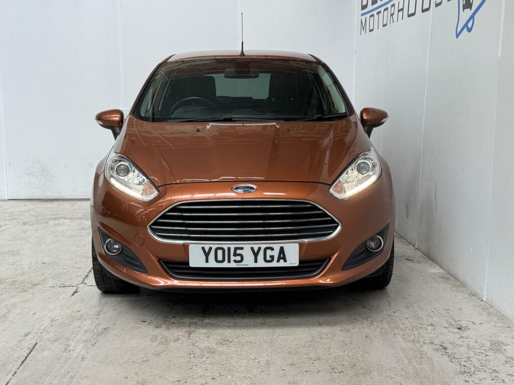 Ford Fiesta 1.0T Ecoboost Titanium X Euro 6 Ss YO15YGA Brown #2