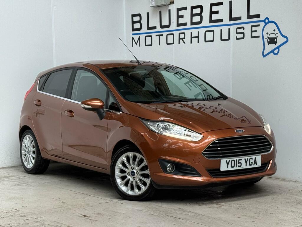Ford Fiesta 1.0T Ecoboost Titanium X Euro 6 Ss Brown