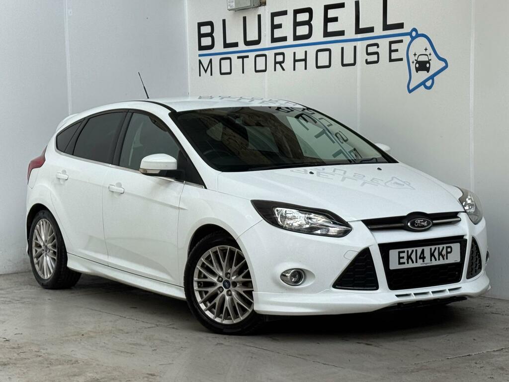 Ford Focus 1.6 Tdci Zetec S Euro 5 Ss White