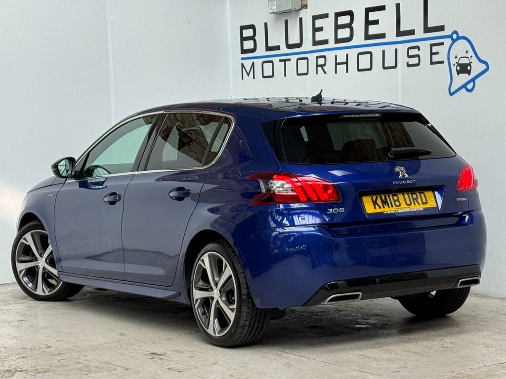 Peugeot 308 1.5 Bluehdi Gt Line Euro 6 Ss KM18URD Blue #4