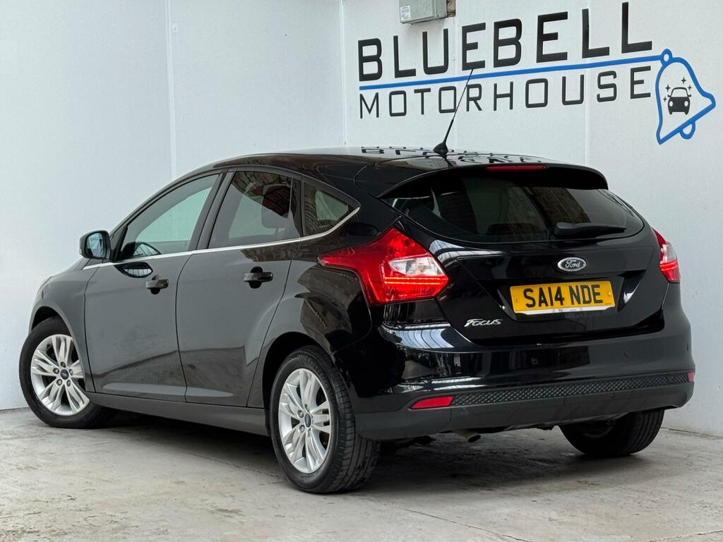 Ford Focus 1.6 Tdci Titanium Navigator Euro 5 Ss SA14NDE Black #4