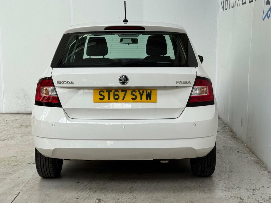 Skoda Fabia 1.0 Tsi Se Euro 6 Ss ST67SYW White #5