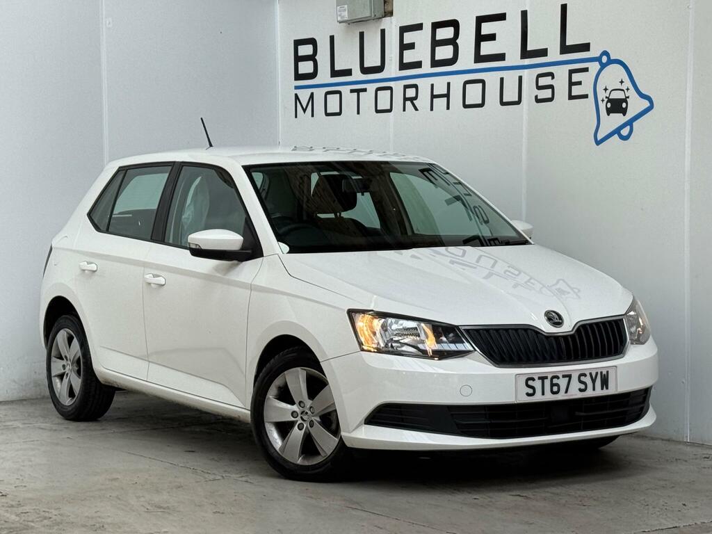 Skoda Fabia 1.0 Tsi Se Euro 6 Ss White