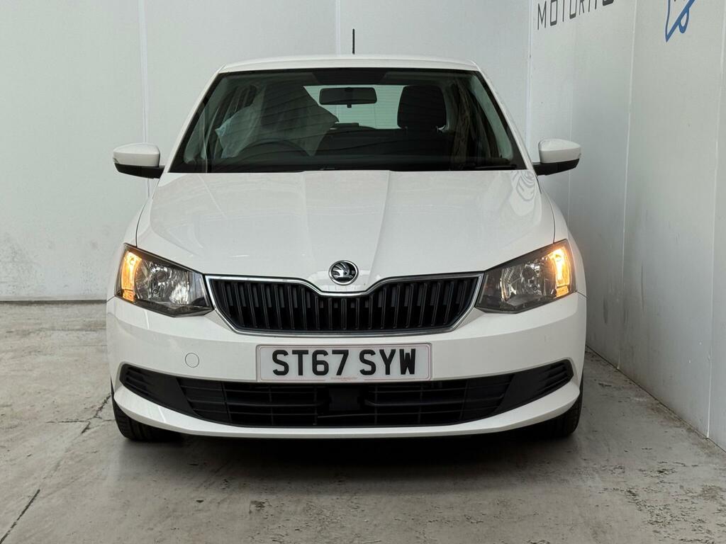 Skoda Fabia 1.0 Tsi Se Euro 6 Ss ST67SYW White #2