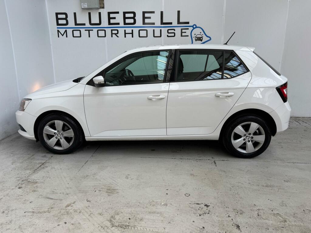 Skoda Fabia 1.0 Tsi Se Euro 6 Ss ST67SYW White #6