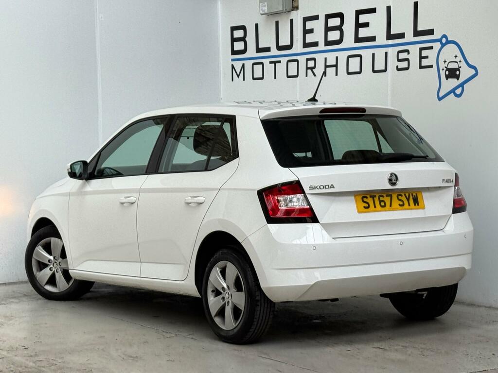 Skoda Fabia 1.0 Tsi Se Euro 6 Ss ST67SYW White #4