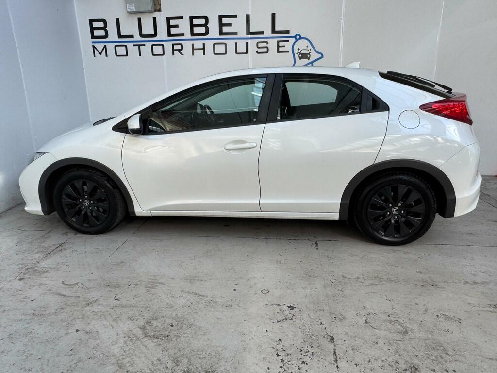 Honda Civic 1.8 I-vtec Es Euro 5 Ss White #6