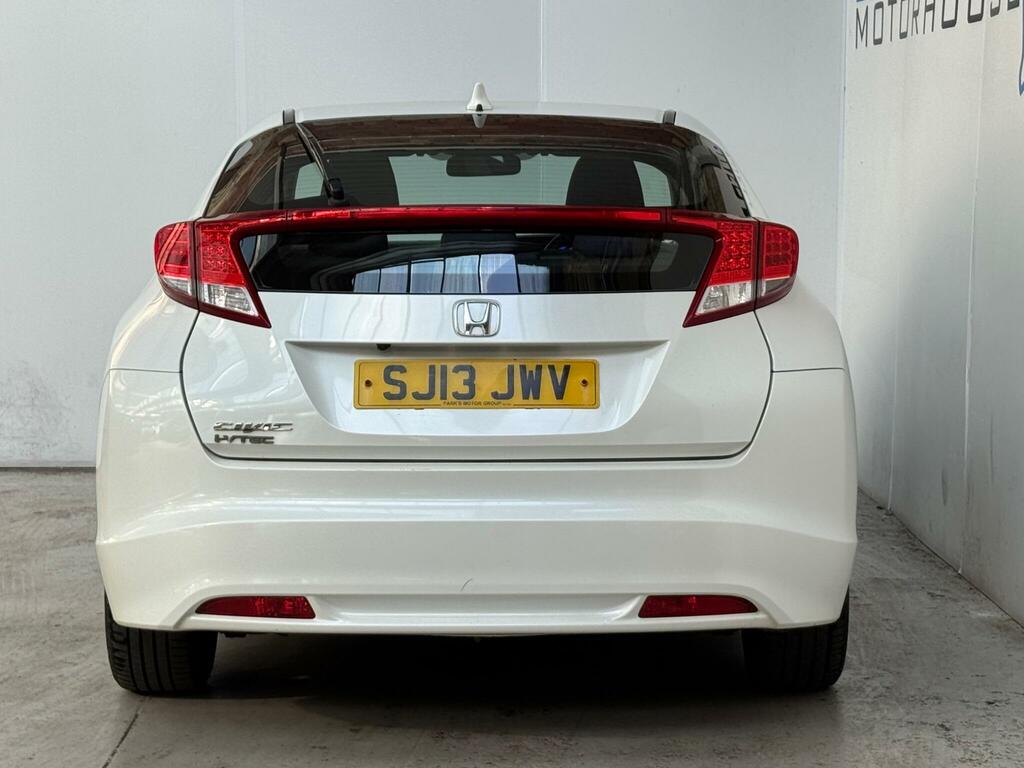 Honda Civic 1.8 I-vtec Es Euro 5 Ss White #5