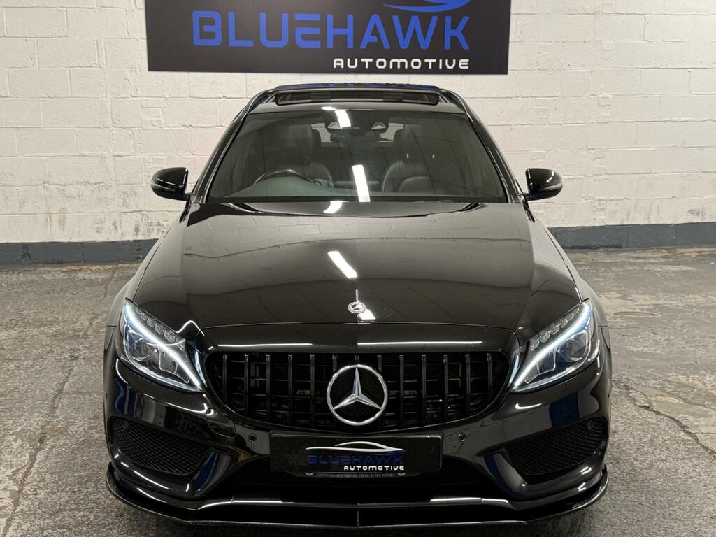 Mercedes-Benz C Class 2.0 C350e 6.4Kwh Amg Line Premium G-tronic Euro Black #5
