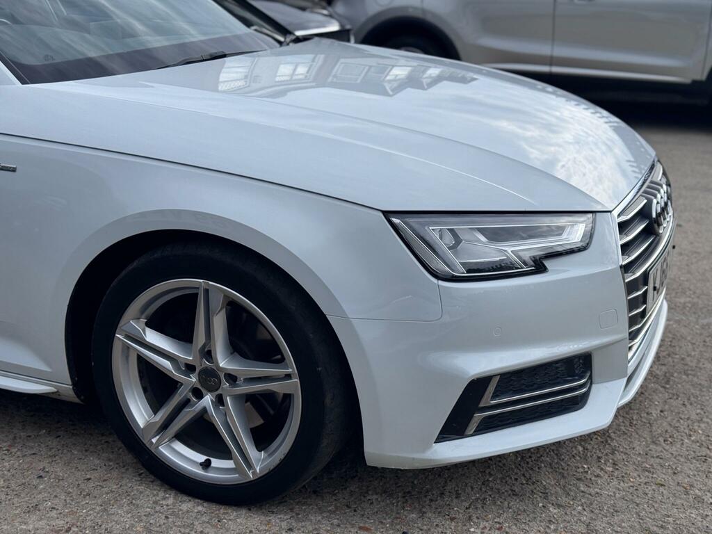 Audi A4 Avant 2.0 Tdi S Line S Tronic Euro 6 Ss YJ66LJM White #5