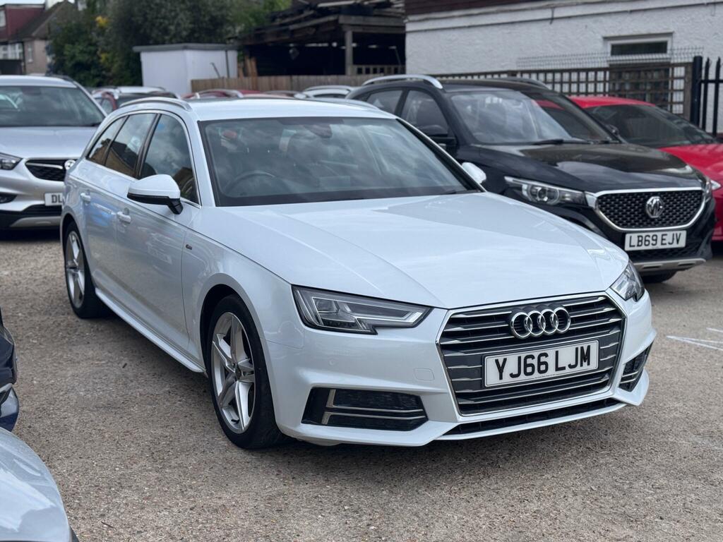 Audi A4 Avant 2.0 Tdi S Line S Tronic Euro 6 Ss YJ66LJM White #6