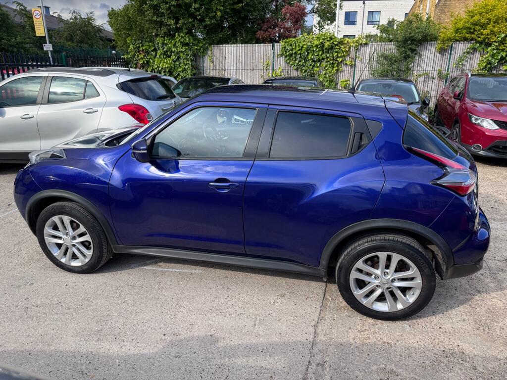 Nissan Juke 1.6 Acenta Premium Xtron Euro 5 BD64HDN Blue #4