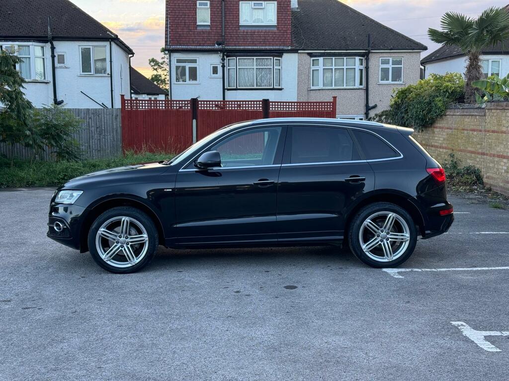 Audi Q5 2.0 Tdi S Line Plus S Tronic Quattro Euro 6 Ss KD16WLC Black #6