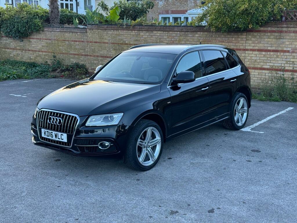Audi Q5 2.0 Tdi S Line Plus S Tronic Quattro Euro 6 Ss KD16WLC Black #4