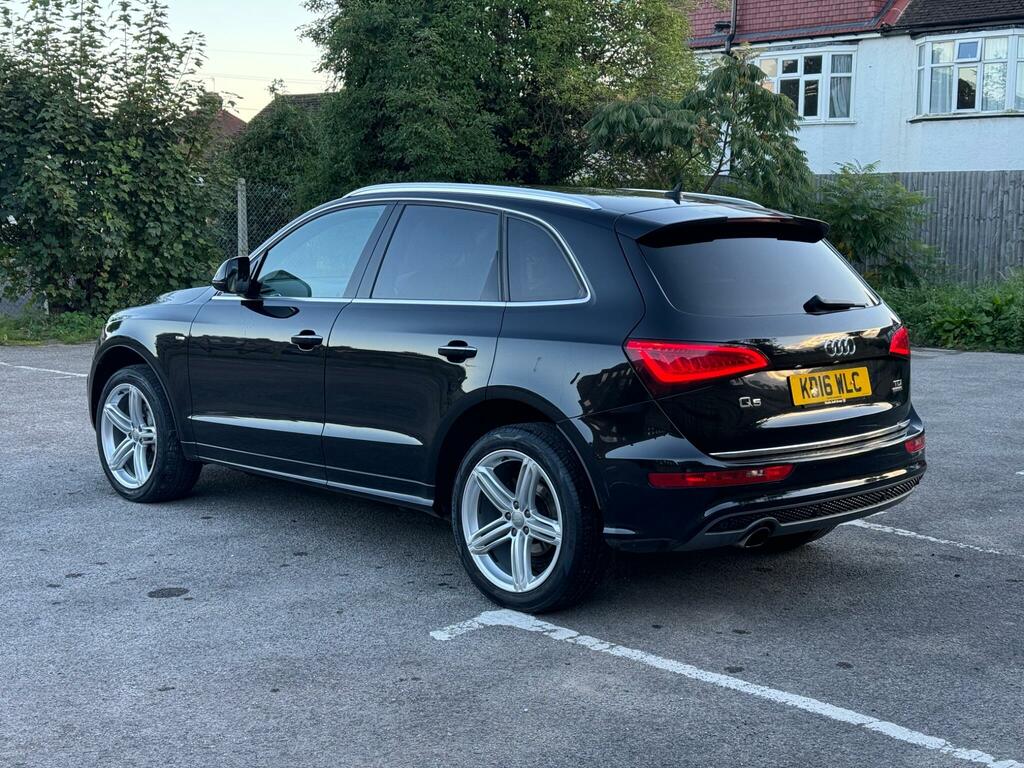 Audi Q5 2.0 Tdi S Line Plus S Tronic Quattro Euro 6 Ss KD16WLC Black #5