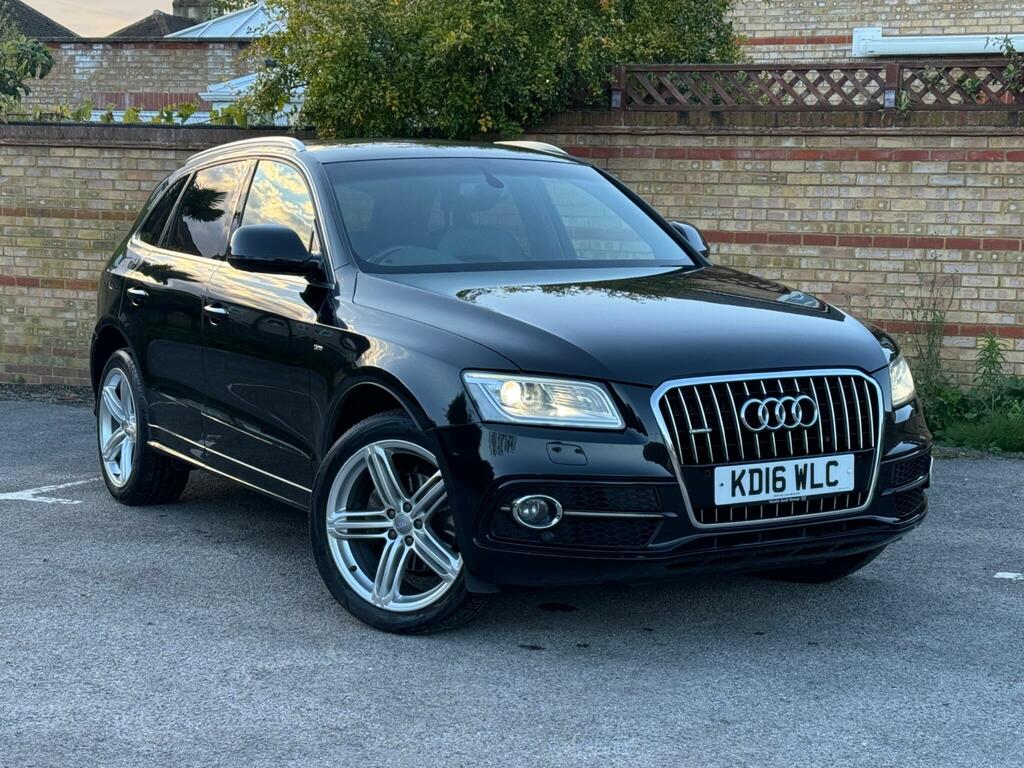 Audi Q5 2.0 Tdi S Line Plus S Tronic Quattro Euro 6 Ss KD16WLC Black #2