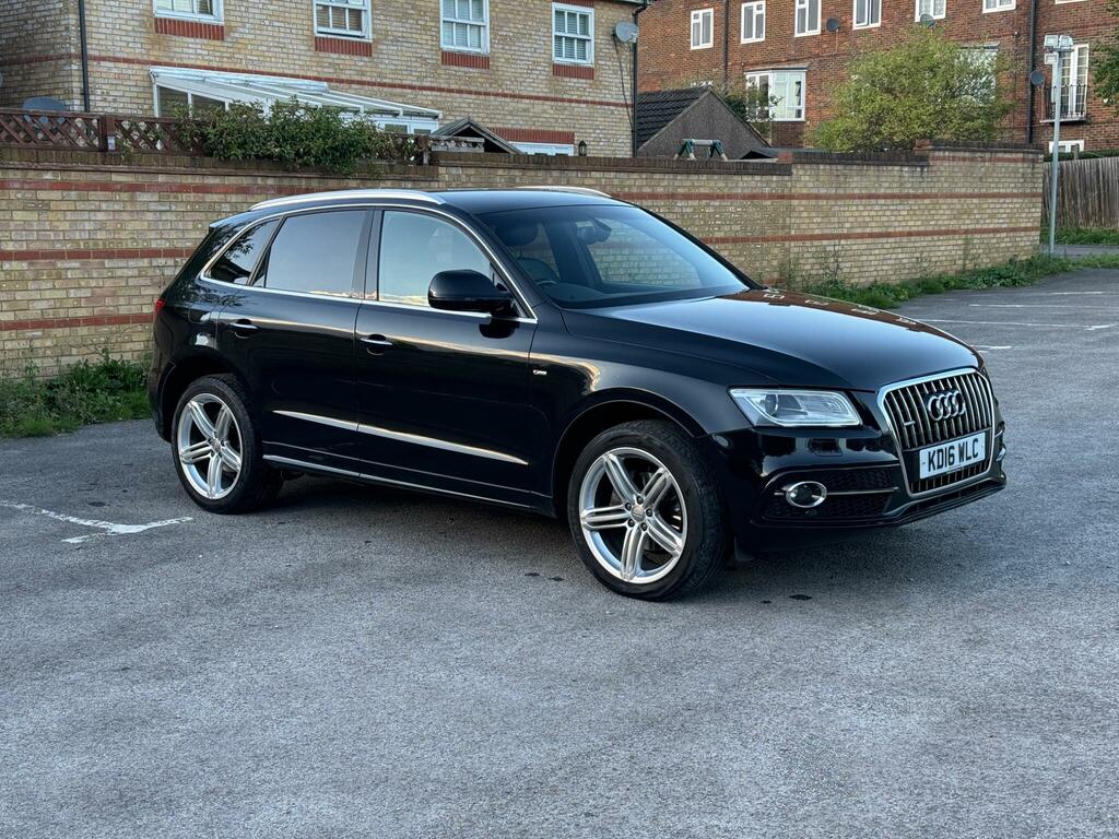Audi Q5 2.0 Tdi S Line Plus S Tronic Quattro Euro 6 Ss KD16WLC Black #3