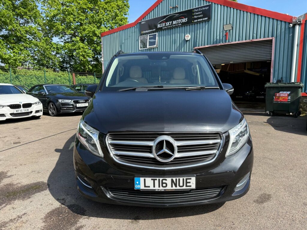 Mercedes-Benz V Class 2.2 V250d Bluetec Sport G-tronic Euro 6 Ss LT16NUE Black #2