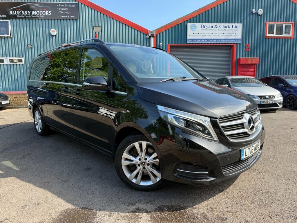 Mercedes-Benz V Class 2.2 V250d Bluetec Sport G-tronic Euro 6 Ss LT16NUE Black #3