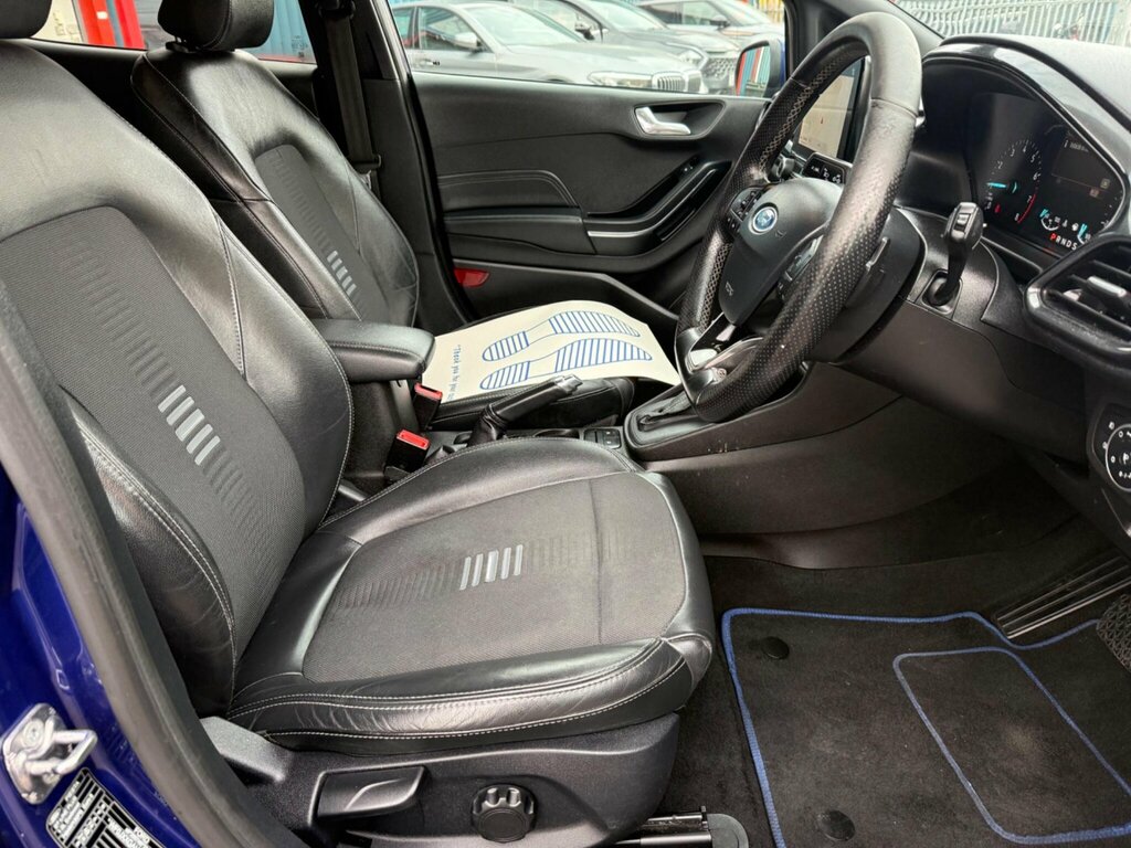 Ford Fiesta 1.0T Ecoboost St-line X Euro 6 Ss LL18LRY Blue #6