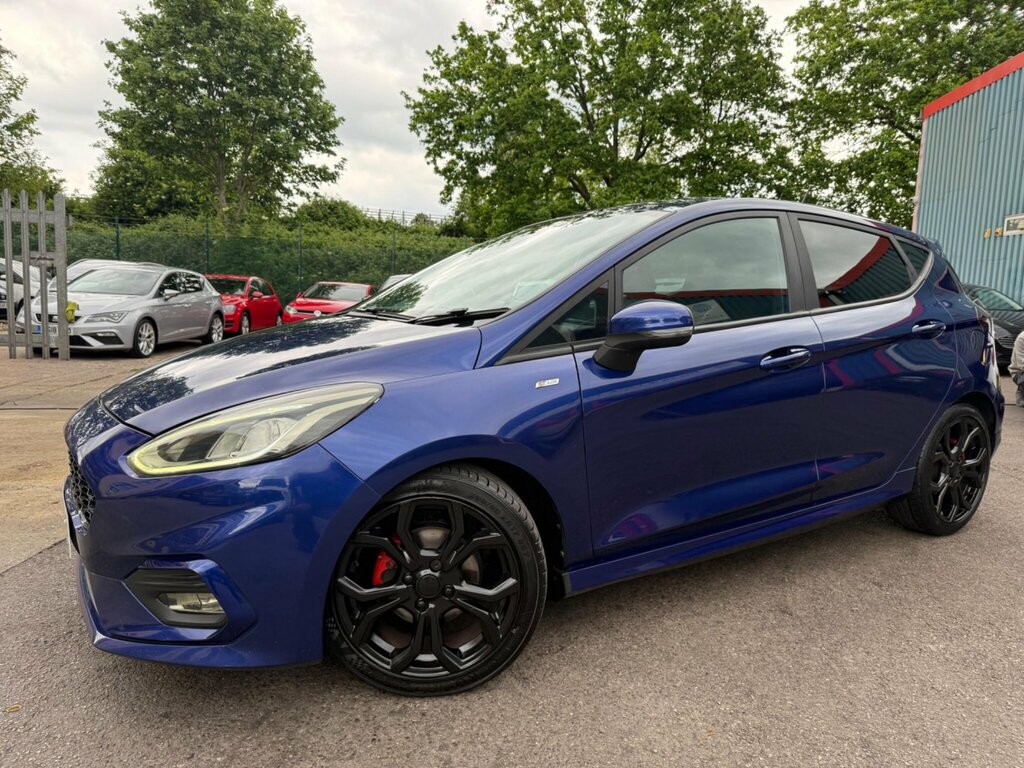 Ford Fiesta 1.0T Ecoboost St-line X Euro 6 Ss Blue