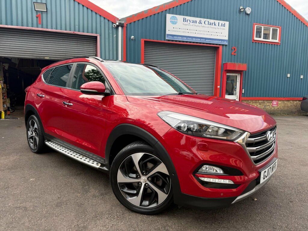 Hyundai Tucson 2.0 Crdi Premium Se 4Wd Euro 6 Red #3