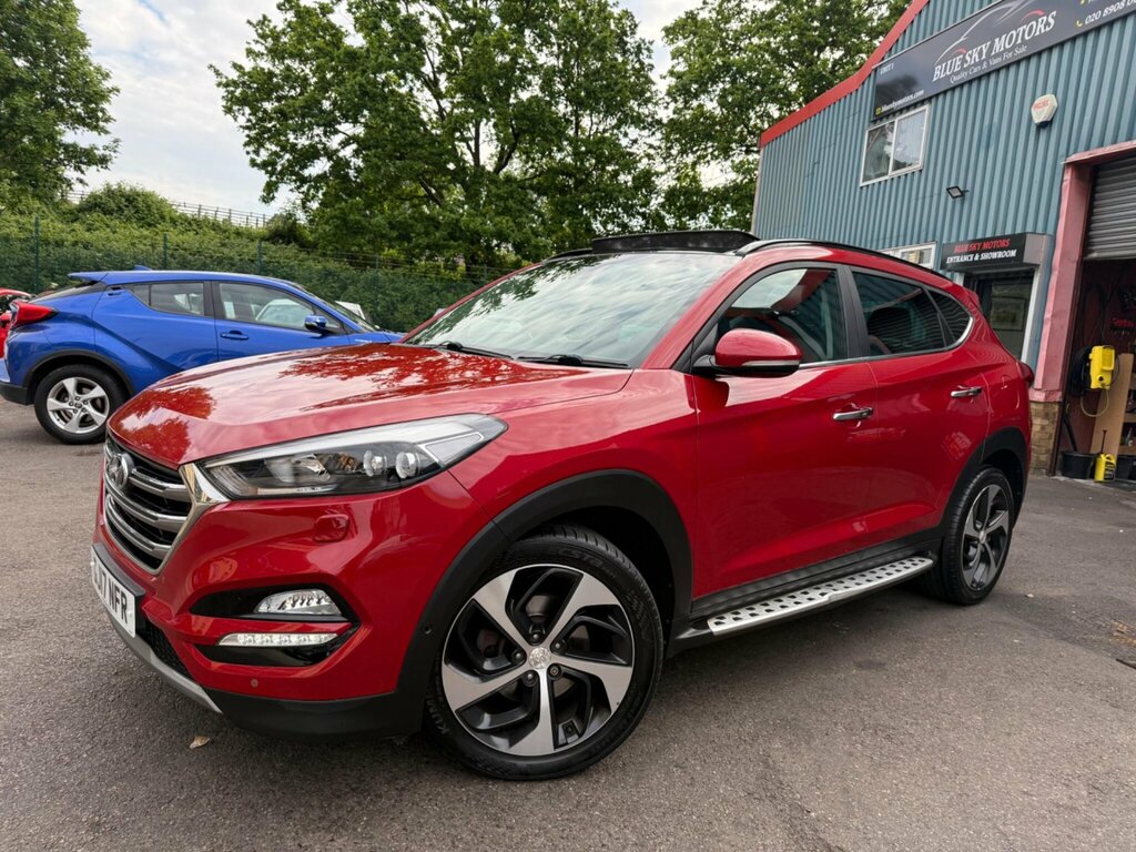 Hyundai Tucson 2.0 Crdi Premium Se 4Wd Euro 6 Red