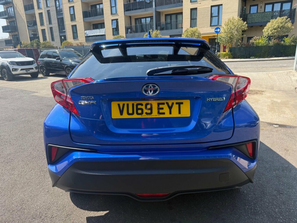 Toyota C-Hr 1.8 Vvt-h Icon Cvt Euro 6 Ss VU69EYT Blue #4