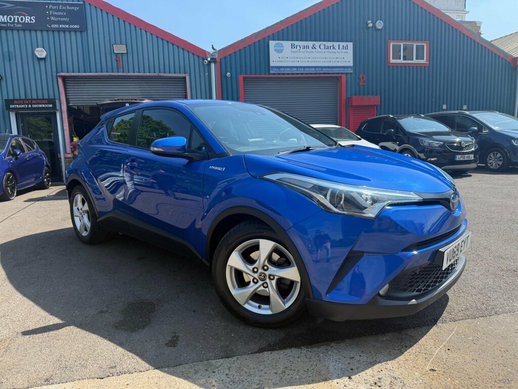 Toyota C-Hr 1.8 Vvt-h Icon Cvt Euro 6 Ss VU69EYT Blue #3