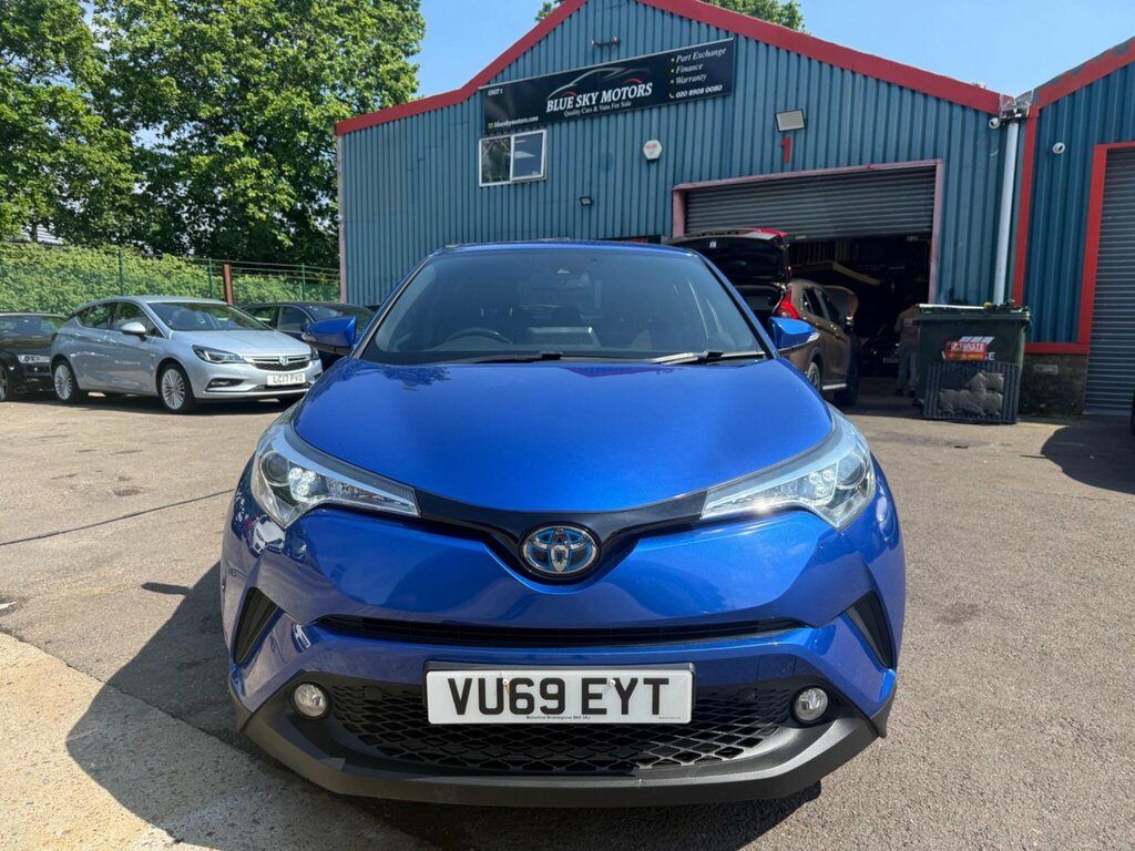 Toyota C-Hr 1.8 Vvt-h Icon Cvt Euro 6 Ss VU69EYT Blue #2