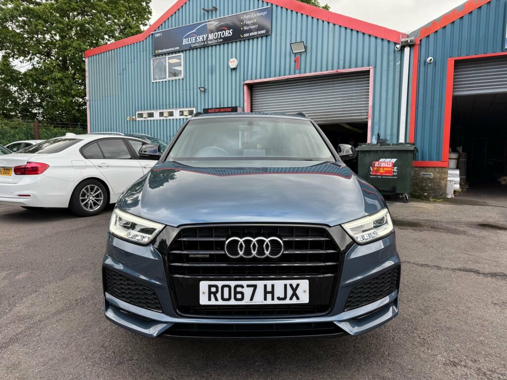 Audi Q3 2.0 Tfsi Black Edition S Tronic Quattro Euro 6 S Blue #2