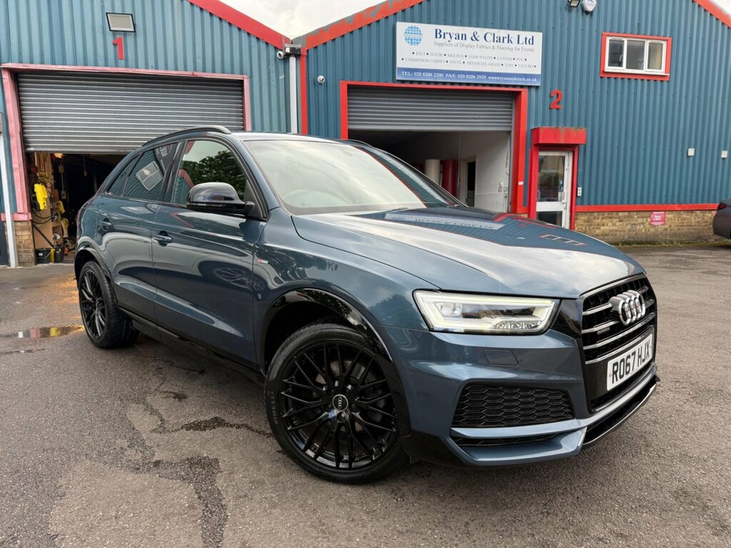 Audi Q3 2.0 Tfsi Black Edition S Tronic Quattro Euro 6 S Blue #3
