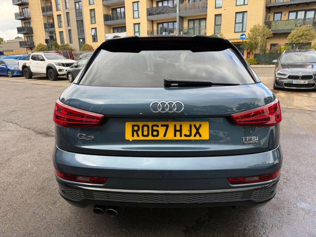 Audi Q3 2.0 Tfsi Black Edition S Tronic Quattro Euro 6 S Blue #4