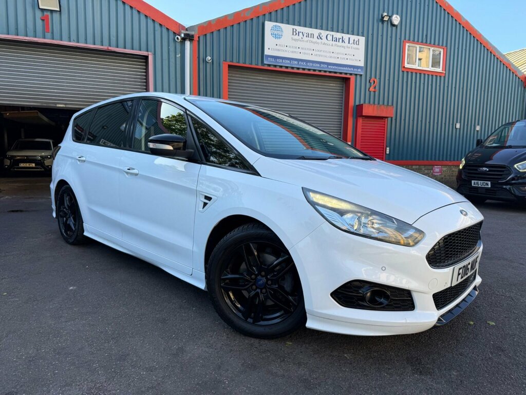 Ford S-Max 2.0 Tdci Titanium Sport Powershift Euro 6 Ss FD16NUF White #3