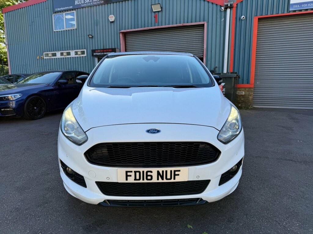 Ford S-Max 2.0 Tdci Titanium Sport Powershift Euro 6 Ss FD16NUF White #2