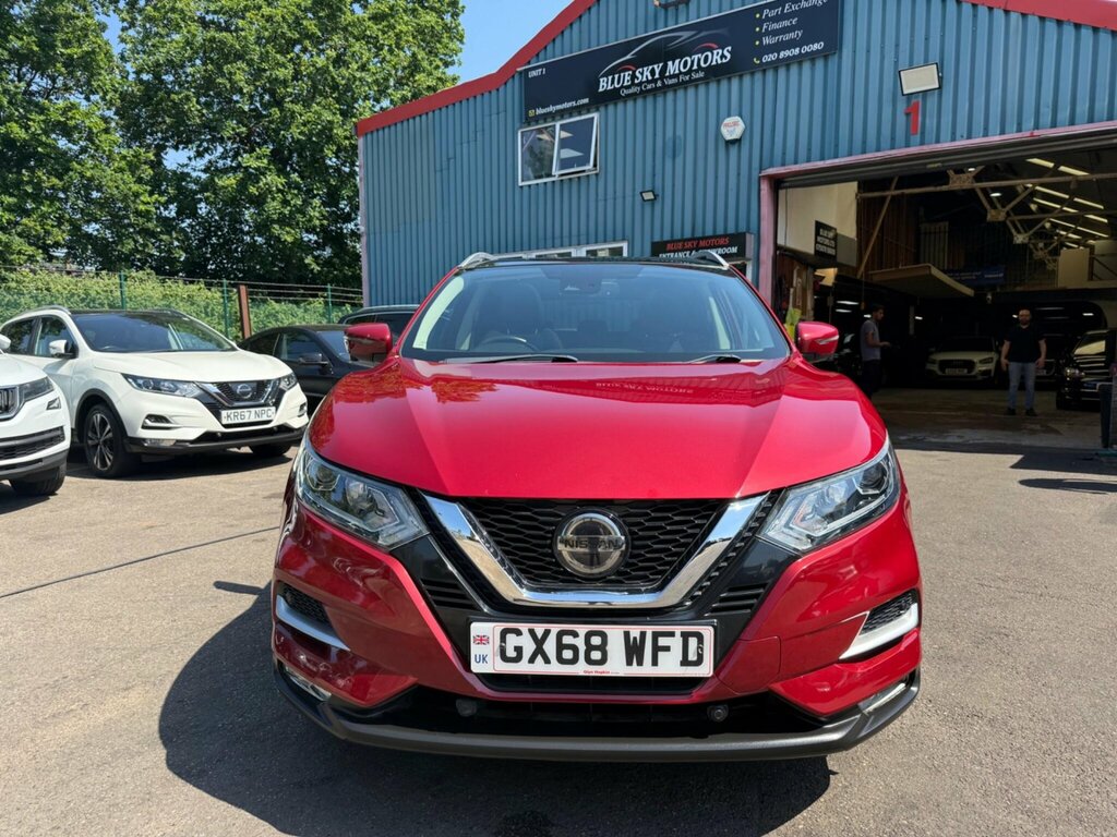 Nissan Qashqai 1.2 Dig-t N-connecta Euro 6 Ss GX68WFD Red #2