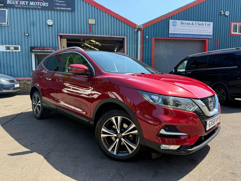 Nissan Qashqai 1.2 Dig-t N-connecta Euro 6 Ss GX68WFD Red #3